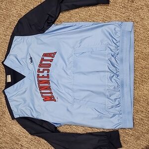 Nike Coopertown collection Minnesota twins MLB pullover windbreaker size L